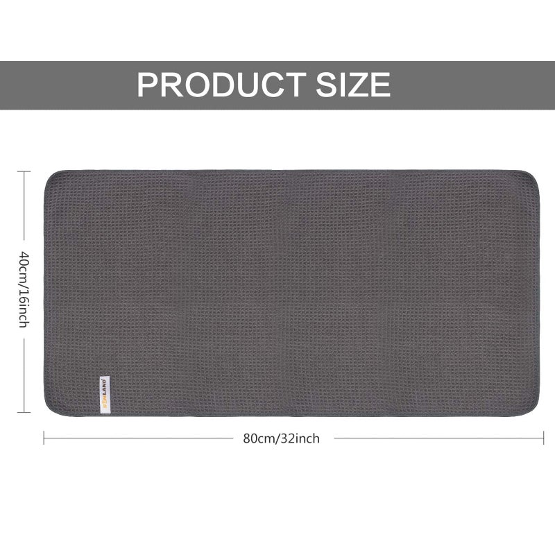 SUNLAND Microfiber Gym Towels Sports Workout Towel Fast Drying Fitness Sweat Towels for Men & Women Lightweight Multi-Purpose Yoga Towel 3 Pack 16Inch x 32Inch - Image 2